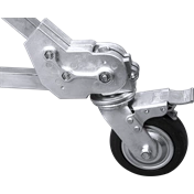 KUPO 756M JUMBO STAND WITH BRAKED WHEELS