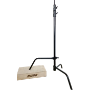 KUPO CL-40MB 40" MASTER C-STAND WITH SLIDING LEG & QUICK-RELEASE SYSTEM - BLACK