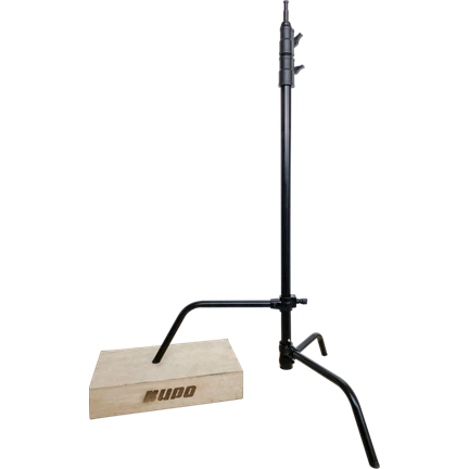 KUPO CL-40MB 40" MASTER C-STAND WITH SLIDING LEG & QUICK-RELEASE SYSTEM - BLACK