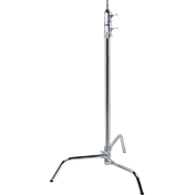 KUPO CL-40M 40" MASTER C-STAND WITH SLIDING LEG & QUICK-RELEASE SYSTEM - SILVER