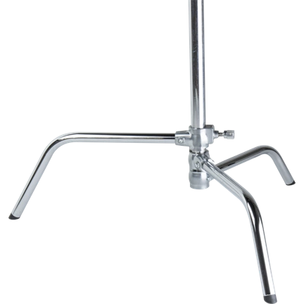KUPO CL-40M 40" MASTER C-STAND WITH SLIDING LEG & QUICK-RELEASE SYSTEM - SILVER