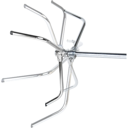 KUPO CL-40M 40" MASTER C-STAND WITH SLIDING LEG & QUICK-RELEASE SYSTEM - SILVER