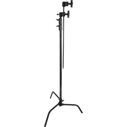 KUPO CS-40MKB 40" MASTER C-STAND WITH SLIDING LEG - BLACK KIT