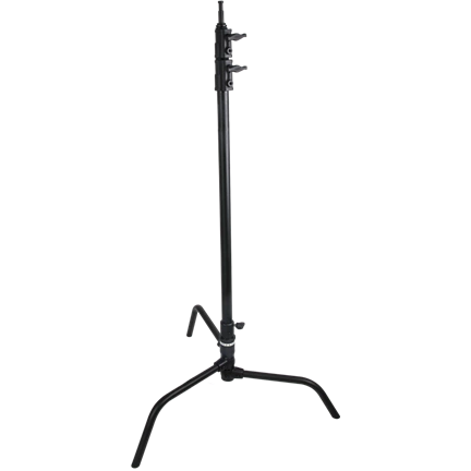 KUPO CT-20MB 20" MASTER C-STAND WITH TURTLE BASE - BLACK