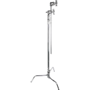 KUPO CT-40MK 40" MASTER C-STAND WITH TURTLE BASE - SILVER KIT
