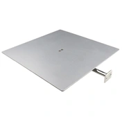 KUPO Display Shelf 38,1 cm-es négyzet alakú alumínium polc