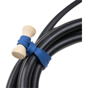 KUPO ELASTIC CABLE TIE 5" -10PCS MIXED COLOR