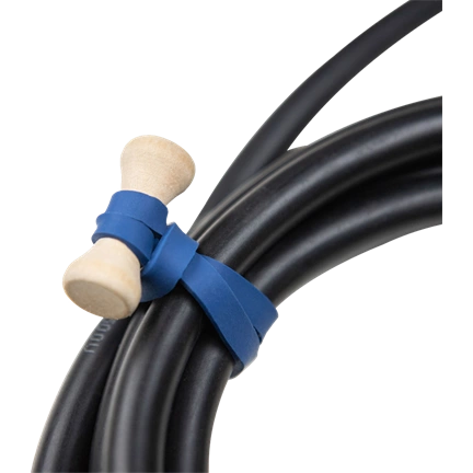 KUPO ELASTIC CABLE TIE 5" -10PCS MIXED COLOR