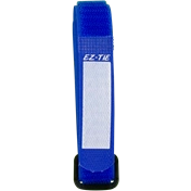 KUPO EZ-TIE CABLE GRIP 2CM X 41CM - BLUE  10PCS