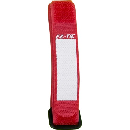 KUPO EZ-TIE CABLE GRIP 2CM X 41CM - RED  10PCS
