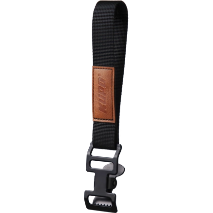 KUPO GLOVE STRAP ALLIGATOR CLIP & BROWN LABEL