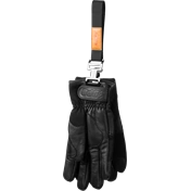 KUPO GLOVE STRAP ALLIGATOR CLIP & BROWN LABEL