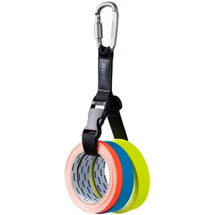 KUPO GT-2540BK GAFFER TAPE HOLDER WITH SPRING HOOK