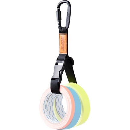 KUPO GT-2540BN GAFFERS TAPE HOLDER WITH SPRING HOOK