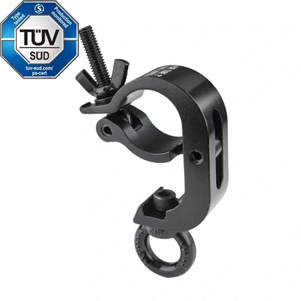 KUPO Handcuff szemgyűrűs csőbilincs – fekete