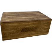 KUPO KAB-008-BST APPLE BOX BROWN STAINED - FULL - 20" X 12" X 8"