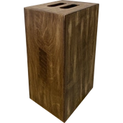 KUPO KAB-008-BST APPLE BOX BROWN STAINED - FULL - 20" X 12" X 8"