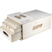 KUPO KAB-41K APPLE BOX 4-1 NESTING SET - PANCAKE, QUARTER, HALF & FULL APPLE BOX