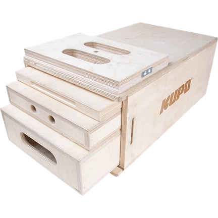 KUPO KAB-61K APPLE BOX 6 IN 1 NESTING SET KUPO PANCAKE, QUARTER, HALF & FULL