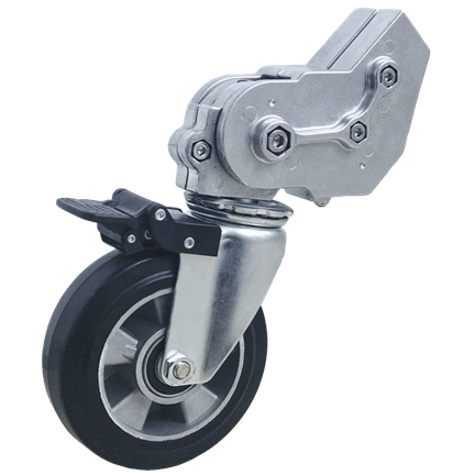 KUPO KC-160 160MM CASTER WITH BRAKE SET OF THREE