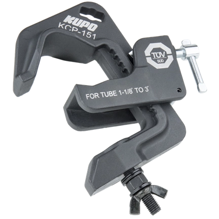 KUPO KCP-151 RATCHETING JAW C CLAMP WITH M12 BOLT & NUT