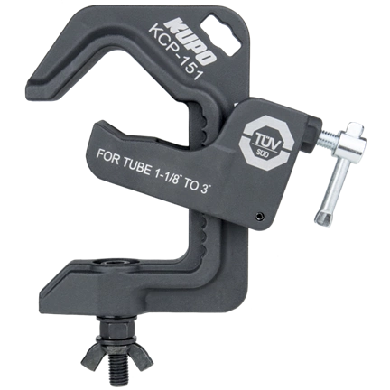 KUPO KCP-151 RATCHETING JAW C CLAMP WITH M12 BOLT & NUT