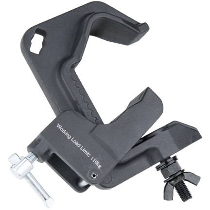 KUPO KCP-151 RATCHETING JAW C CLAMP WITH M12 BOLT & NUT