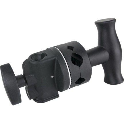 KUPO KCP-200B 2-1/2" GRIP HEAD WITH BIG HANDLE - BLACK