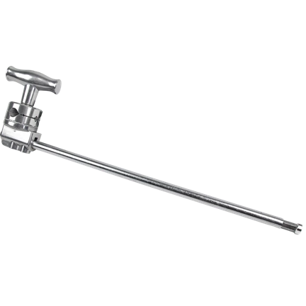 KUPO KCP-221 20" EXTENSION GRIP ARM WITH BABY HEX PIN - SILVER