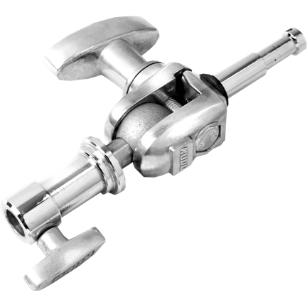 KUPO KCP-310 EZ GRIP FINGER WITH BABY 5/8" (16MM) STUD & RECEIVER