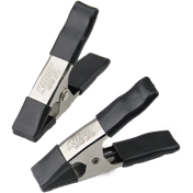 KUPO KCP-354-BK 4IN STEEL SPRING A CLAMP - BLACK (SET OF 2)