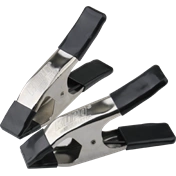 KUPO KCP-356-BK 6IN STEEL SPRING A CLAMP - BLACK (SET OF 2)