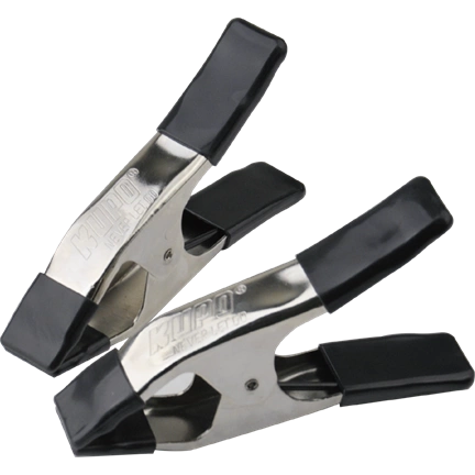 KUPO KCP-356-BK 6IN STEEL SPRING A CLAMP - BLACK (SET OF 2)