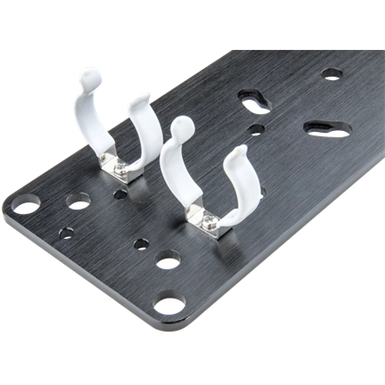 KUPO KCP-402 TWIST-LOCK MOUNTING PLATE FOR DUAL FLUORESCENT T12 LAMPS