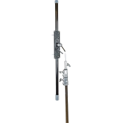 KUPO KCP-402 TWIST-LOCK MOUNTING PLATE FOR DUAL FLUORESCENT T12 LAMPS