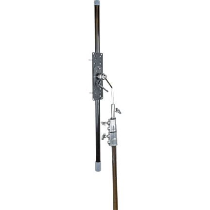 KUPO KCP-402 TWIST-LOCK MOUNTING PLATE FOR DUAL FLUORESCENT T12 LAMPS