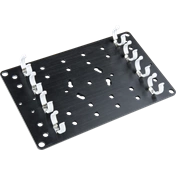 KUPO KCP-404 TWIST-LOCK MOUNTING PLATE FOR FOUR FLUORESCENT T12 LAMPS