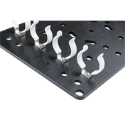 KUPO KCP-404 TWIST-LOCK MOUNTING PLATE FOR FOUR FLUORESCENT T12 LAMPS