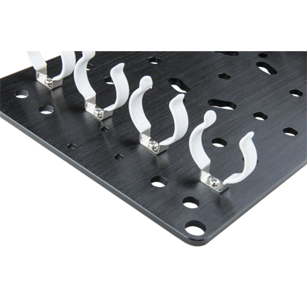 KUPO KCP-404 TWIST-LOCK MOUNTING PLATE FOR FOUR FLUORESCENT T12 LAMPS