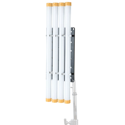 KUPO KCP-404 TWIST-LOCK MOUNTING PLATE FOR FOUR FLUORESCENT T12 LAMPS