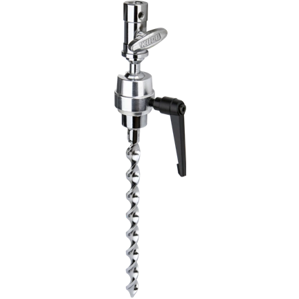 KUPO KCP-409 SUPER GRIP FINGER WITH 10" (25.4MM) STEEL AUGER SPIKE