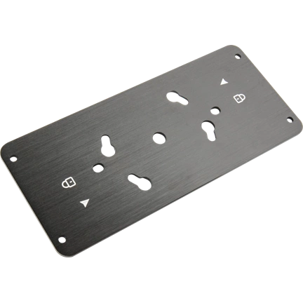 KUPO KCP-416 TWIST LOCK REAR MOUNTING PLATE FOR KINO FLO DOUBLE
