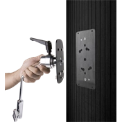 KUPO KCP-416 TWIST LOCK REAR MOUNTING PLATE FOR KINO FLO DOUBLE