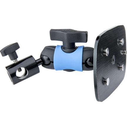 KUPO KCP-421 MOUNTING PLATE W/ SUPER KNUCKLE BABY RECEIVER