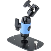 KUPO KCP-421 MOUNTING PLATE W/ SUPER KNUCKLE BABY RECEIVER