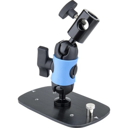 KUPO KCP-421 MOUNTING PLATE W/ SUPER KNUCKLE BABY RECEIVER