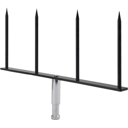 KUPO KCP-610 FOAMCORE FORK WITH BABY 5/8" (16MM) STUD
