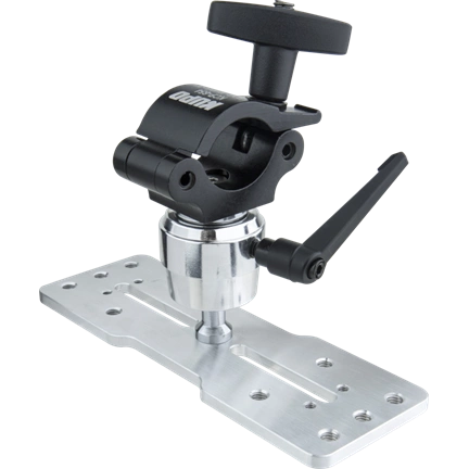 KUPO KCP-654 2" COUPLER W/ A SWIVEL CAMERA MOUNTING PLATE