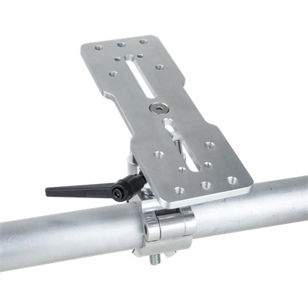 KUPO KCP-654 2" COUPLER W/ A SWIVEL CAMERA MOUNTING PLATE