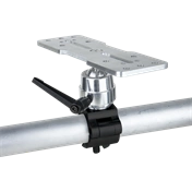 KUPO KCP-654 2" COUPLER W/ A SWIVEL CAMERA MOUNTING PLATE